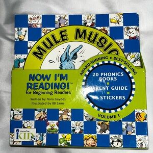 Now I’m Reading Starter Kit Vol 1 Nora Gaydos 20 Phonics Books Parent Guide Set